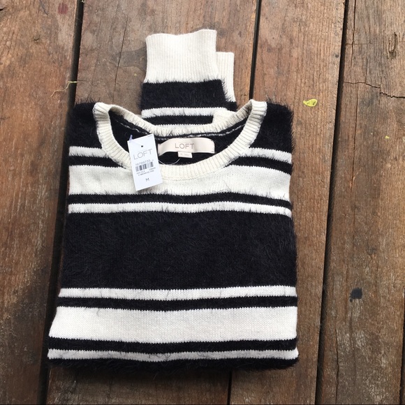 Monochrome Striped Sweater - Picture 2 of 4